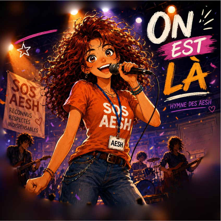 Pochette de AESH - On est là !